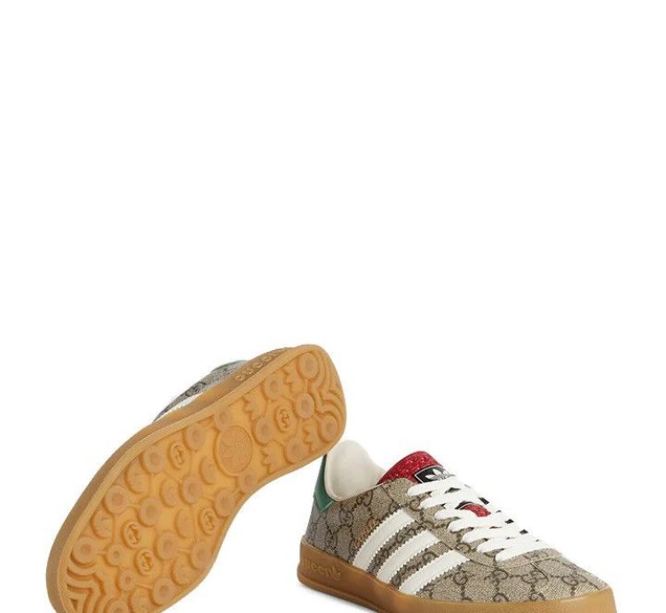 Gucci adidas gazelle sneakers