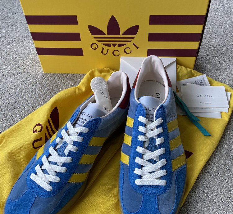 Gucci Adidas men Gazelle