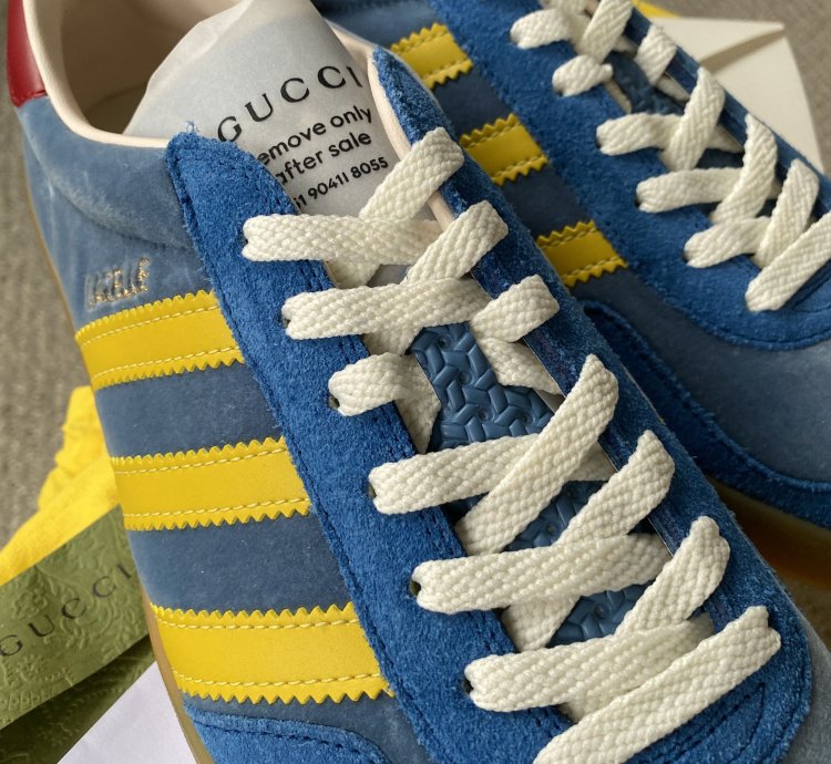 Gucci Adidas men Gazelle