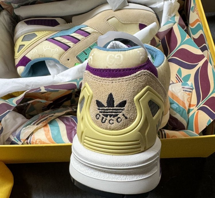 Gucci Adidas Suede Madeira sneaker