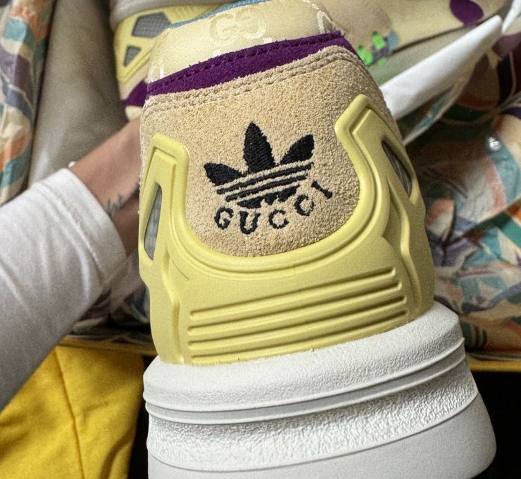 Gucci Adidas Suede Madeira sneaker