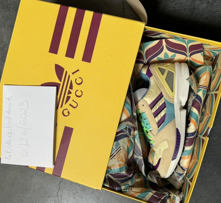 Gucci Adidas Suede Madeira sneaker