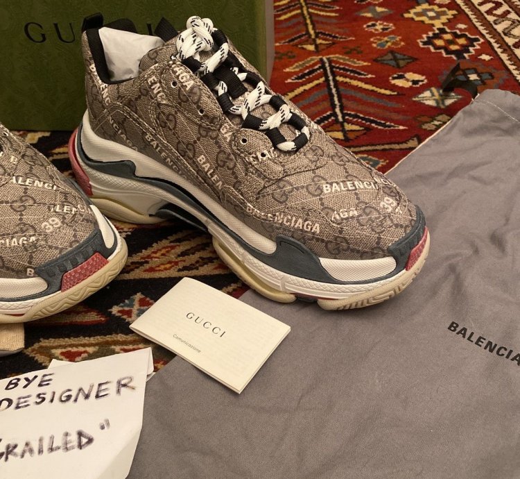 Gucci Balenciaga The Hacker Project Sneakers