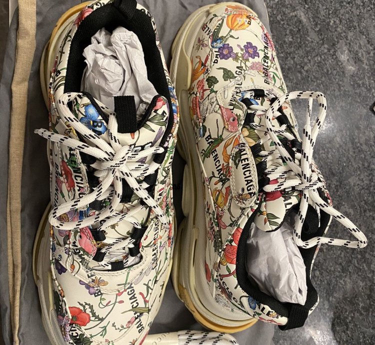 Gucci Balenciaga The Hacker Project Triple Size 44 Floral