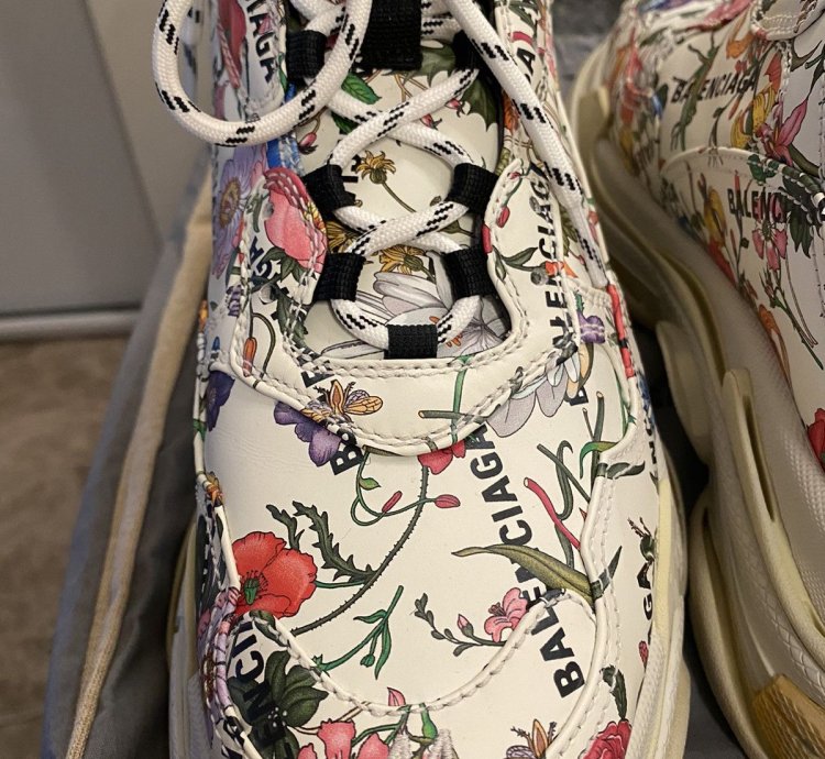 Gucci Balenciaga The Hacker Project Triple Size 44 Floral