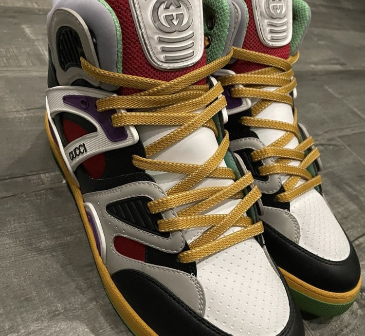 Gucci Basket Sneaker Black Demetra size 10