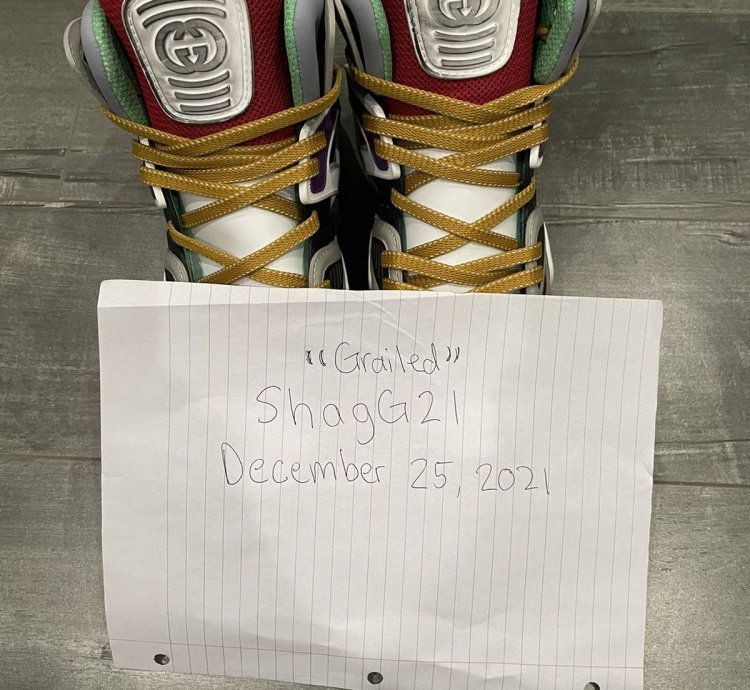 Gucci Basket Sneaker Black Demetra size 10