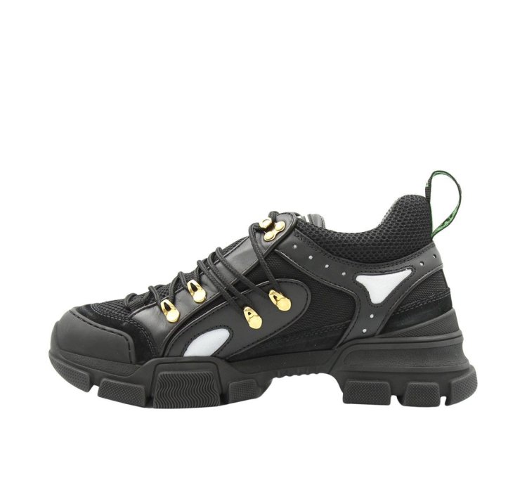Gucci Black Flashtrek Sega Sneakers