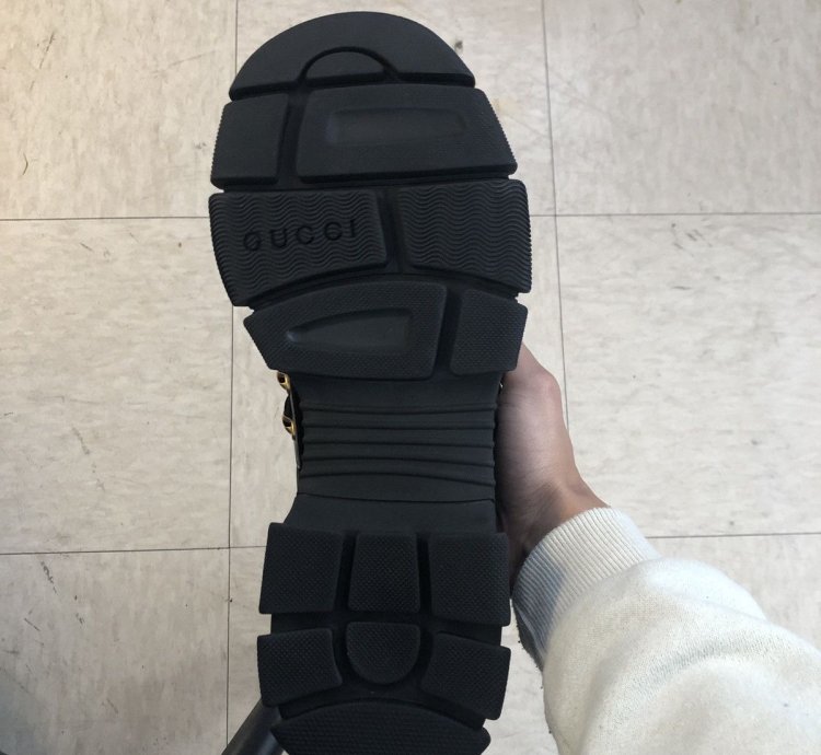 Gucci Black Flashtrek Sega Sneakers