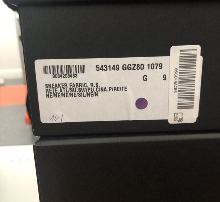 Gucci Black Flashtrek Sega Sneakers