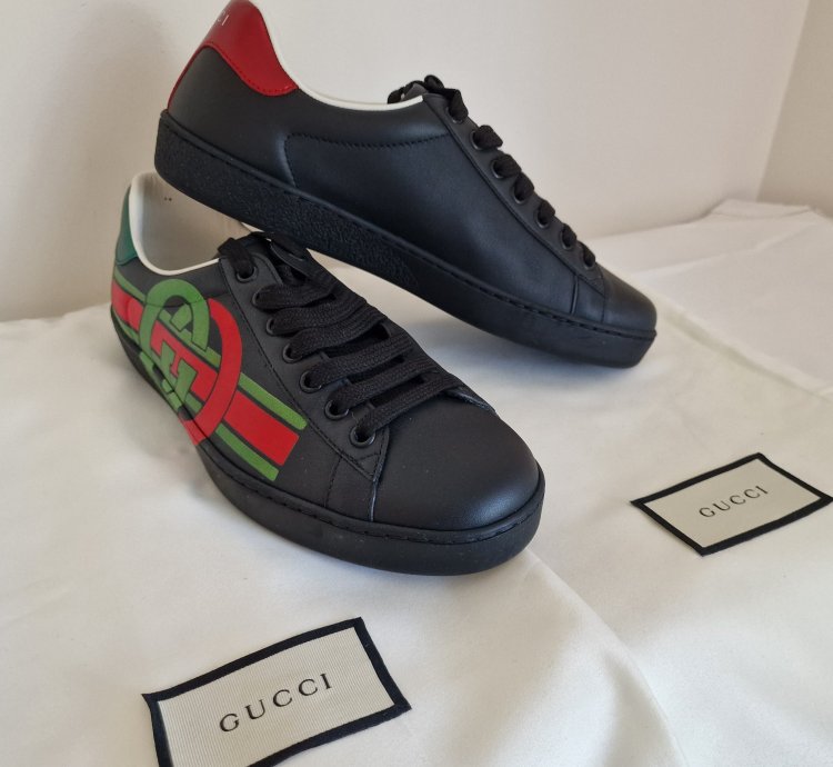 Gucci black sneakers