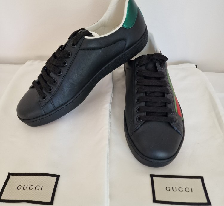 Gucci black sneakers
