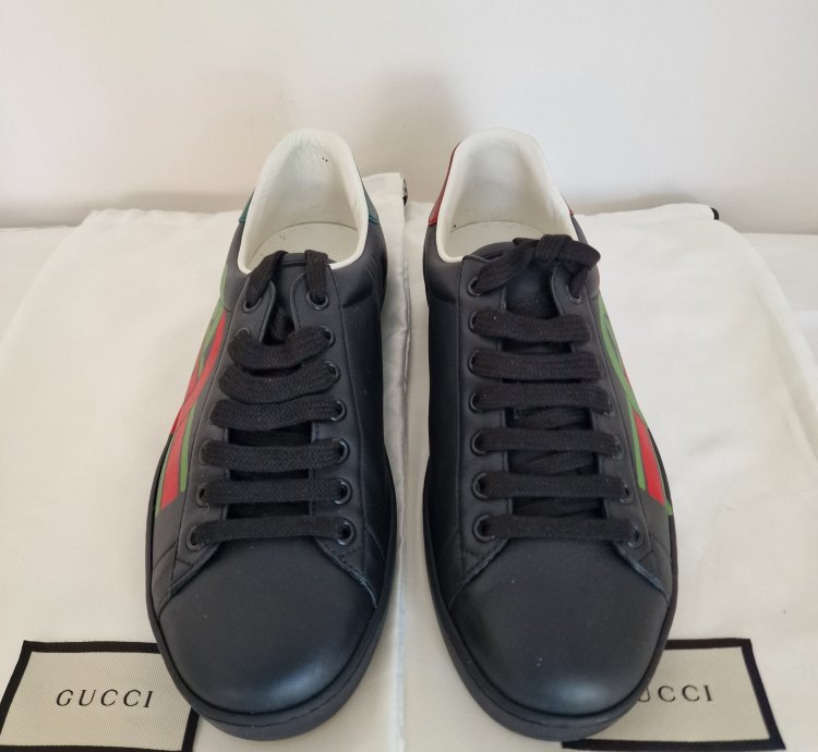 Gucci black sneakers