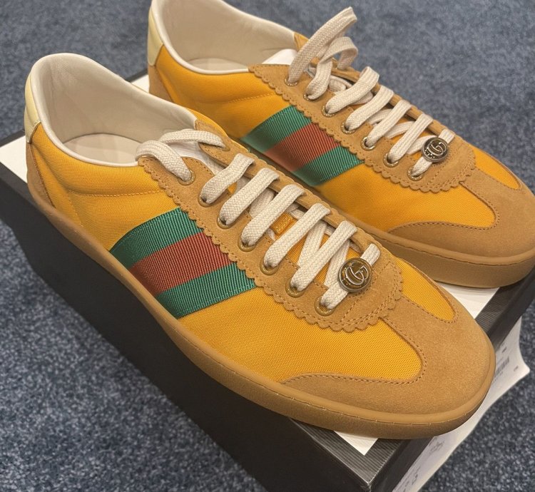 GUCCI CLASSIC WEB GG SHOES