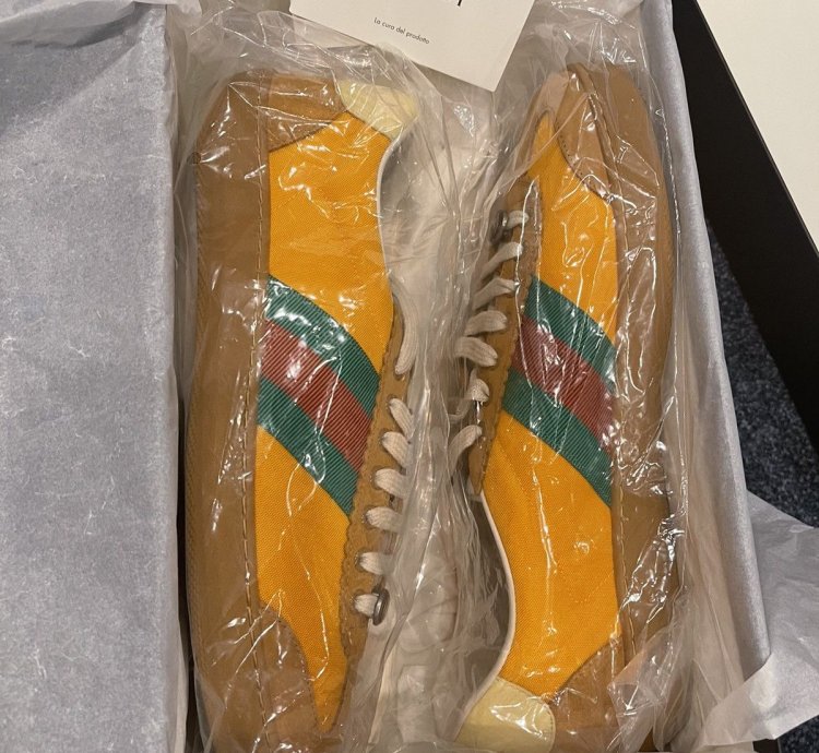 GUCCI CLASSIC WEB GG SHOES