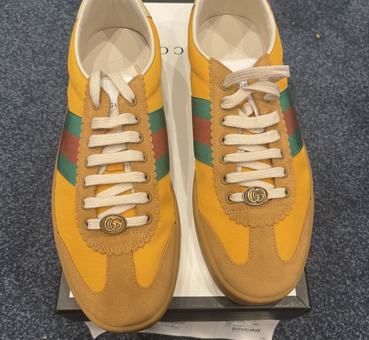 GUCCI CLASSIC WEB GG SHOES