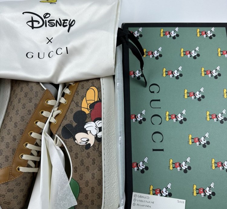 Gucci Disney GG Mickey Mouse Ace Sneakers