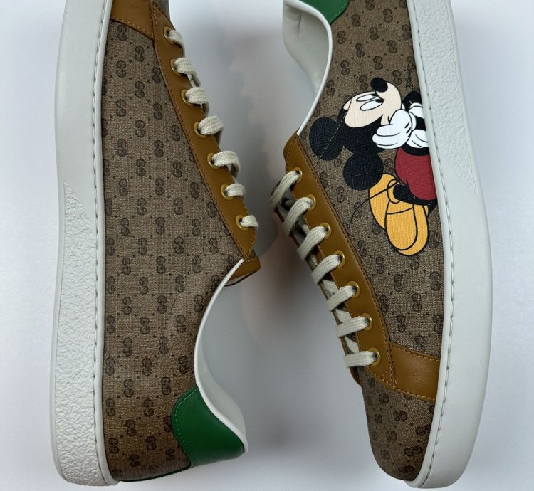 Gucci Disney GG Mickey Mouse Ace Sneakers