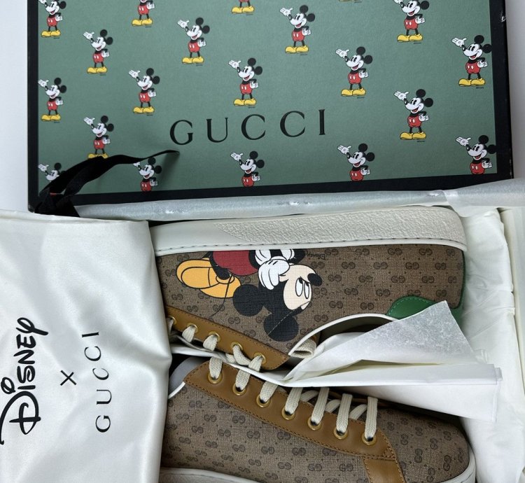 Gucci Disney GG Mickey Mouse Ace Sneakers