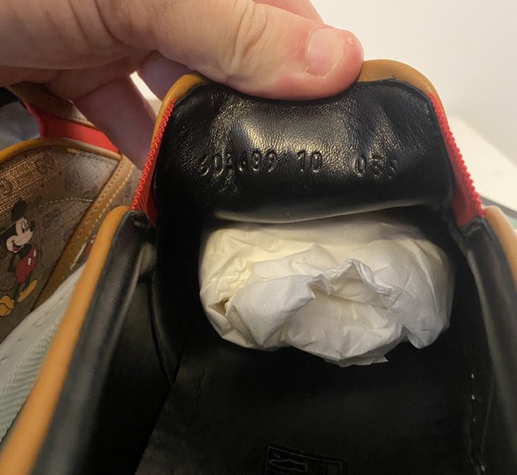 Gucci Disney GG Monogram Mickey Mouse Slip-Ons