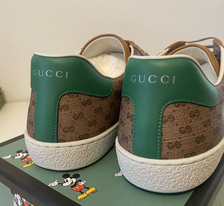 Gucci Disney GG Monogram Mickey Mouse Sneakers