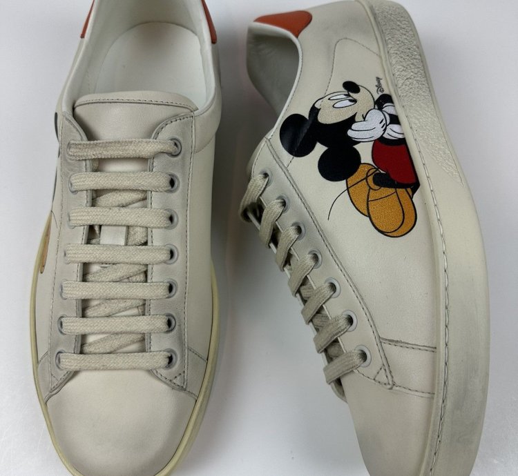 Gucci Disney Mickey Mouse Ace Sneakers