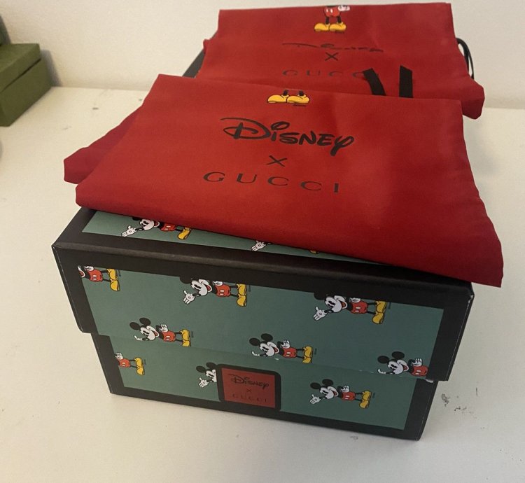Gucci Disney Mickey Mouse Logo Sneakers