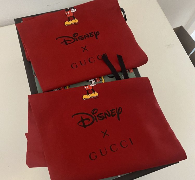 Gucci Disney Mickey Mouse Logo Sneakers