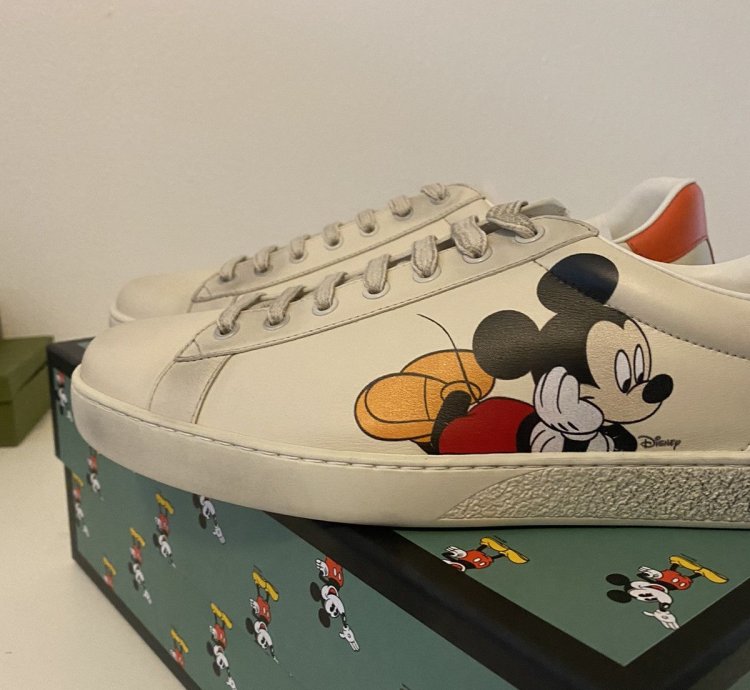 Gucci Disney Mickey Mouse Logo Sneakers