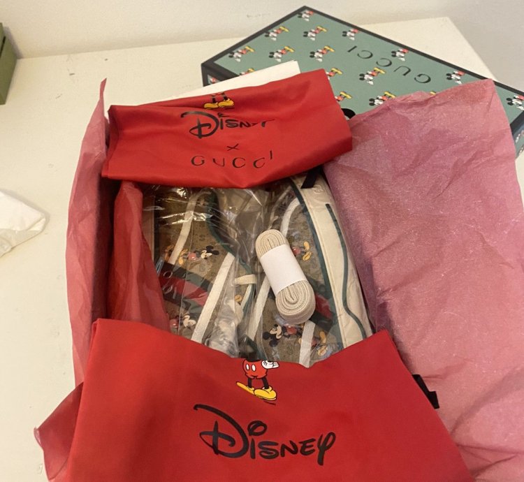 Gucci Disney Tennis 1977 Mickey Mouse Sneakers