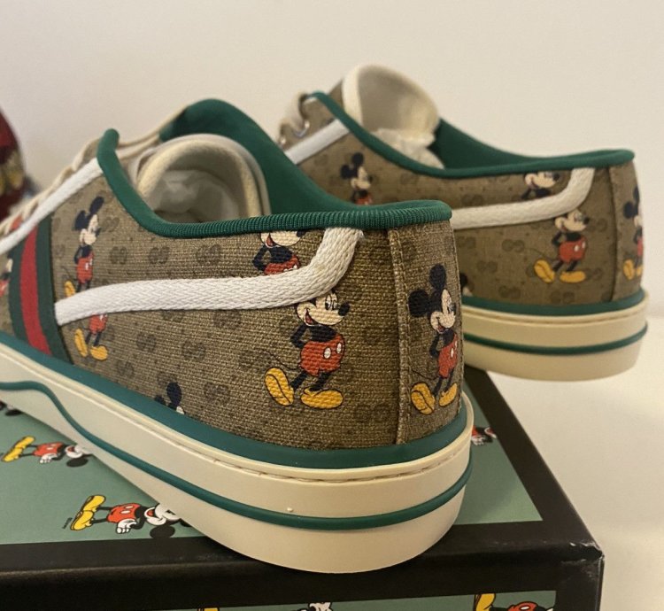 Gucci Disney Tennis 1977 Mickey Mouse Sneakers