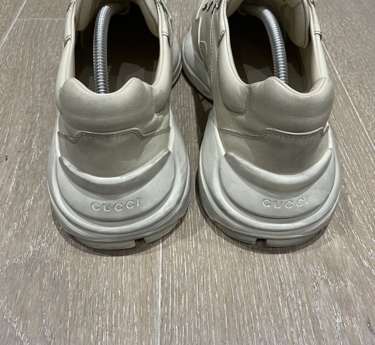 Gucci Distressed Rhyton Sneakers