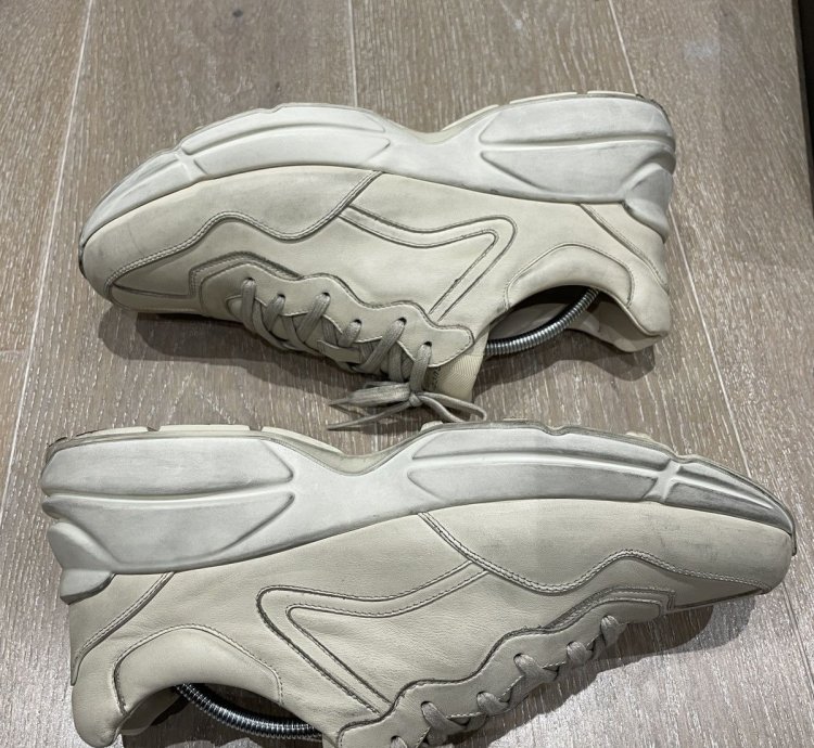 Gucci Distressed Rhyton Sneakers