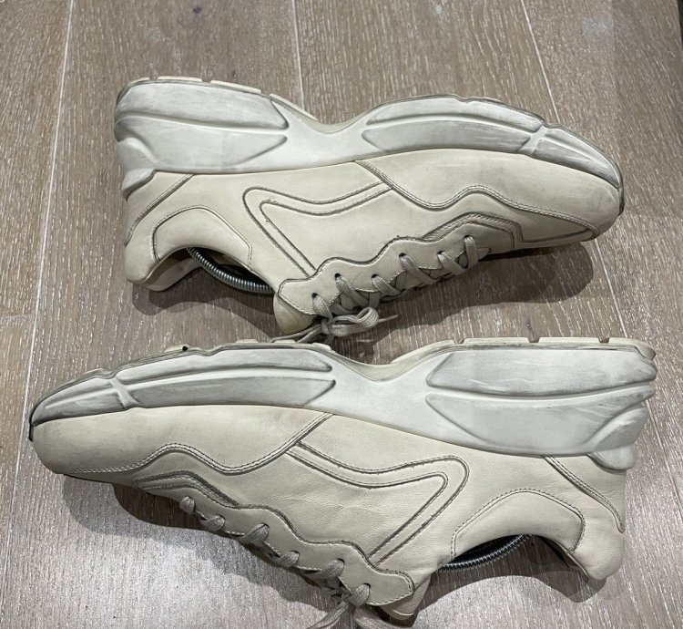 Gucci Distressed Rhyton Sneakers