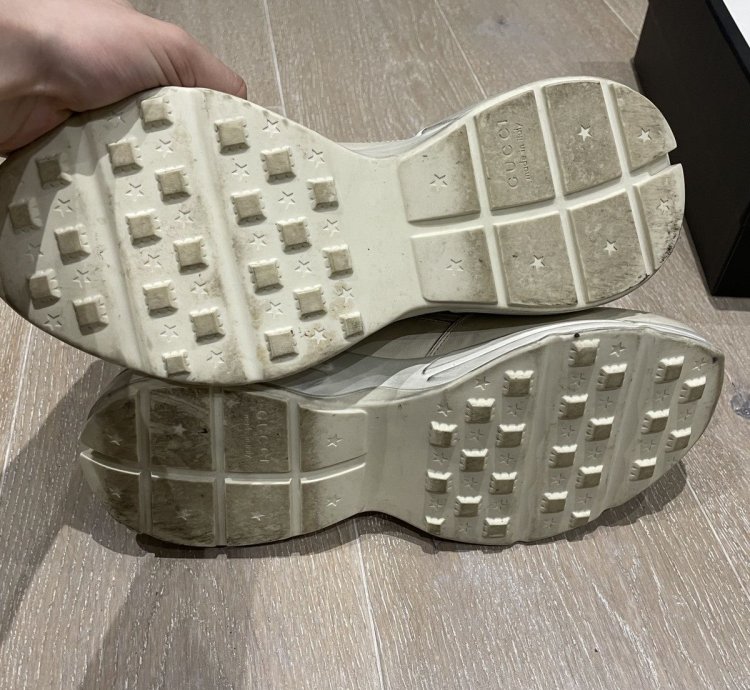 Gucci Distressed Rhyton Sneakers