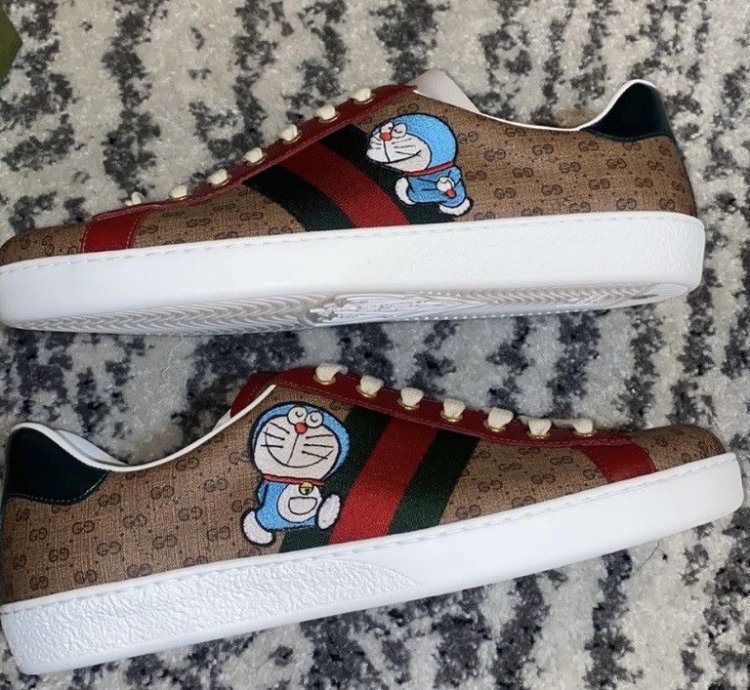 Gucci Doraemon Men Sneaker size 9 5