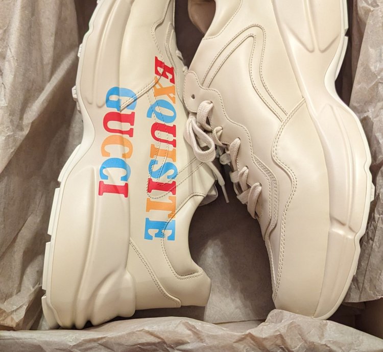Gucci exquisite sneakers
