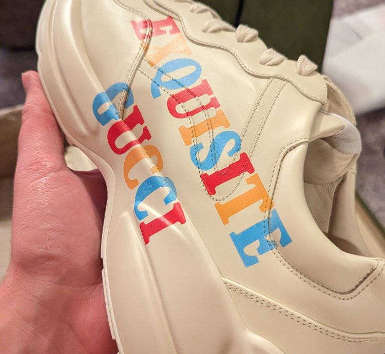 Gucci exquisite sneakers