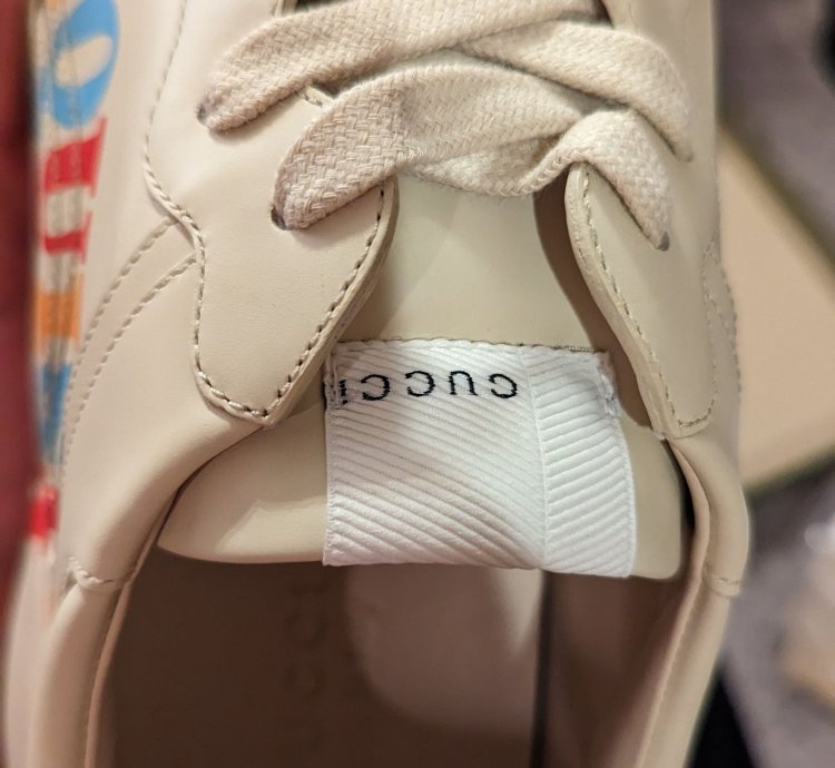 Gucci exquisite sneakers