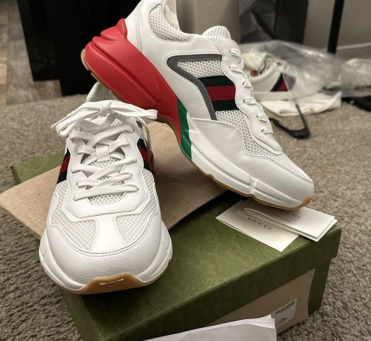 Gucci Fabric Rython Sneaker Brand New