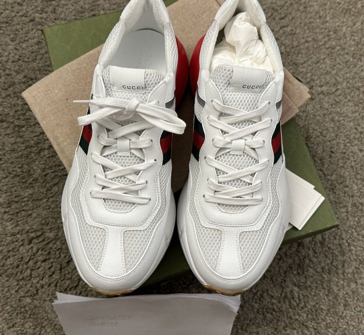 Gucci Fabric Rython Sneaker Brand New