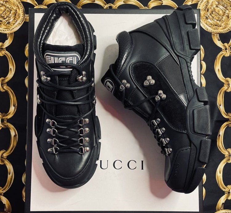 Gucci Flashtrek Black Sneakers