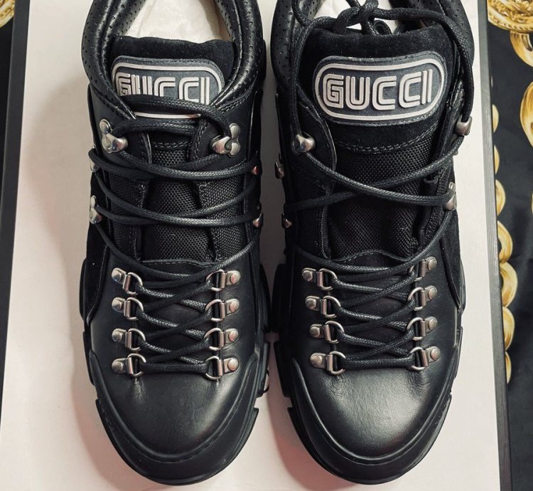Gucci Flashtrek Black Sneakers