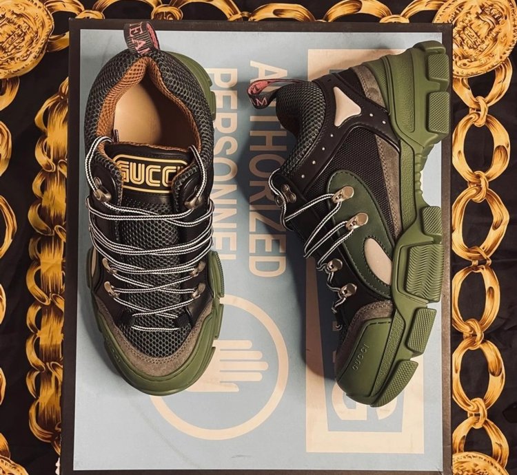 Gucci Flashtrek Green