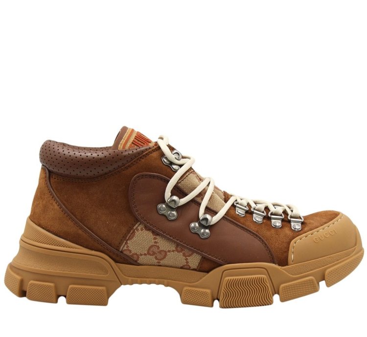 Gucci Flashtrek Low Brick Red