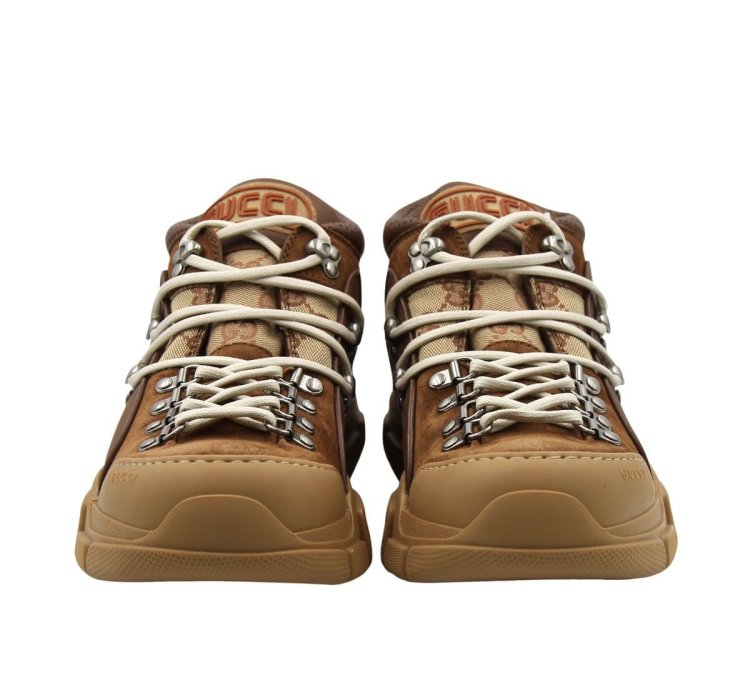 Gucci Flashtrek Low Brick Red