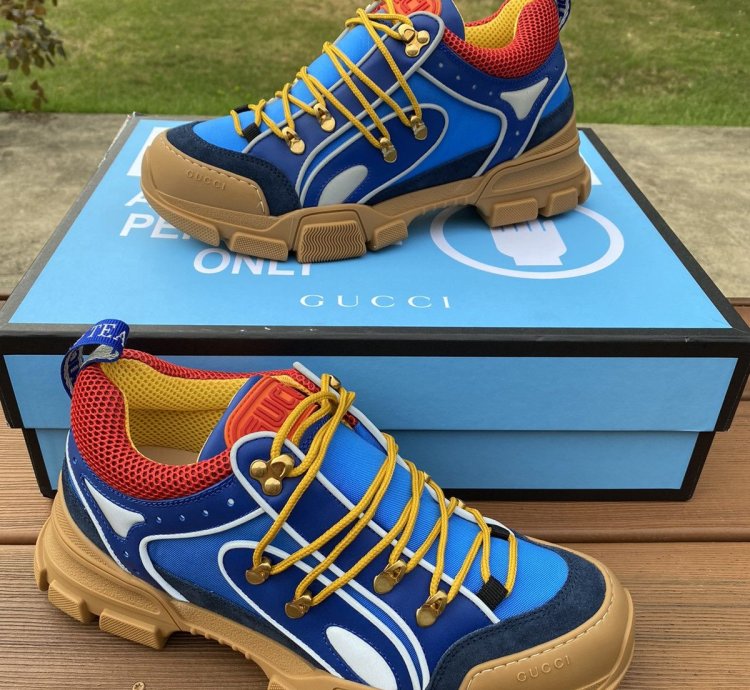 Gucci Flashtrek Sega chunky sneakers size 11
