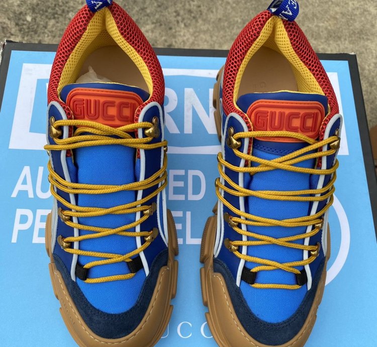 Gucci Flashtrek Sega chunky sneakers size 11