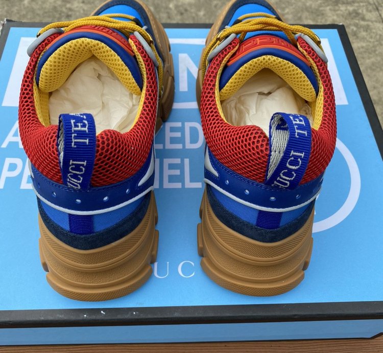 Gucci Flashtrek Sega chunky sneakers size 11