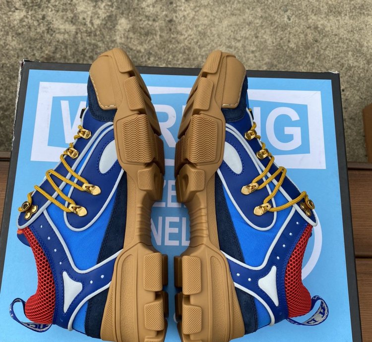 Gucci Flashtrek Sega chunky sneakers size 11